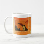 Belize rustikales Toucan 1 Kaffeetasse (Links)