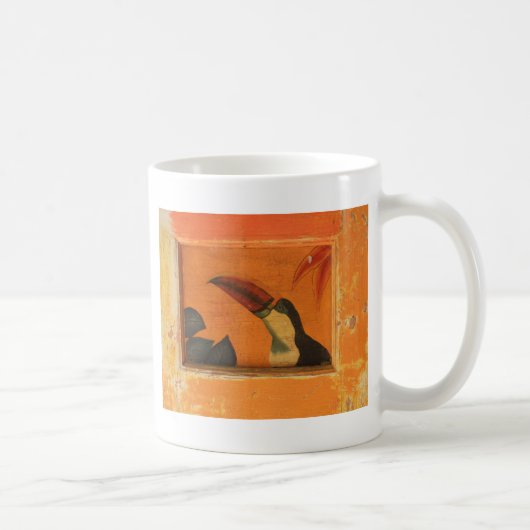 Belize rustikales Toucan 1 Kaffeetasse (Rechts)