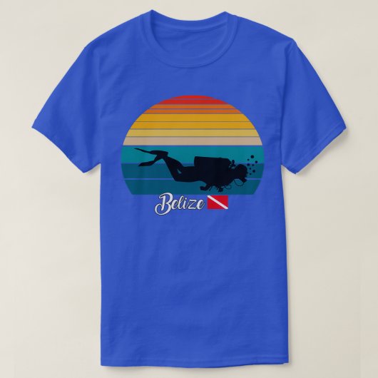 Belize Scuba Diving Gift T-Shirt (Design vorne)