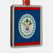 Belize Silbernes Ornament (Rechts)