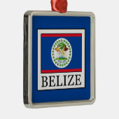 Belize Silbernes Ornament (Rechts)