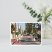 Belize - Stadt - Postkarte (Stehend Vorderseite)