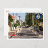 Belize - Stadt - Postkarte (Vorne/Hinten)