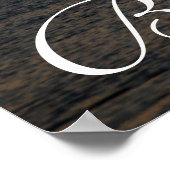 Belize Sunrise Poster2 Poster (Ecke)