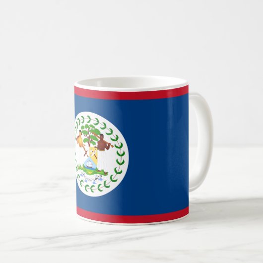 Belize-Tasse Kaffeetasse (VorderseiteRechts)