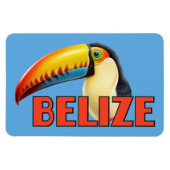 BELIZE Toucan Magnet (Horizontal)