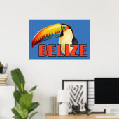 BELIZE Toucan Poster (Heimbüro)