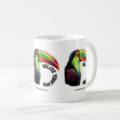 Belize Toucans - CaribbeanHockeyLeague.com Kaffeetasse (VorderseiteRechts)