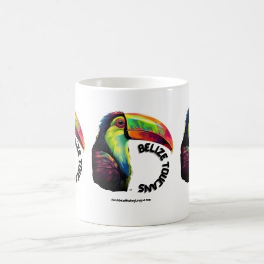 Belize Toucans - CaribbeanHockeyLeague.com Kaffeetasse (Mittel)