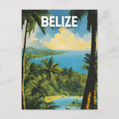 Belize Travel Postkarte (Vorderseite)