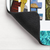 Belize Tropical Beach Blue Ocean Travel Fotos Mousepad (Ecke)