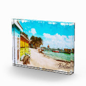 Belize Tropical Paradise Travel Fotoblock (Rechts)