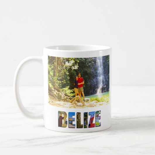 Belize Vacacation Trip Gestalten Sie Ihr eigenes F Kaffeetasse (Links)