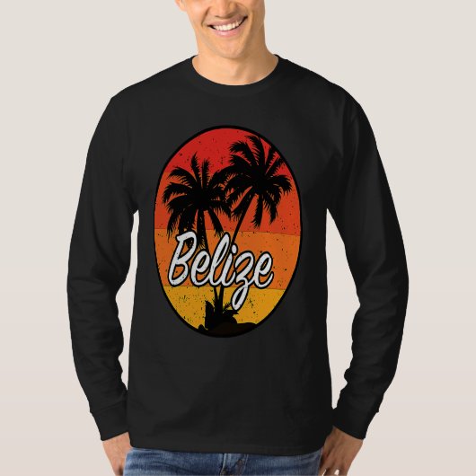 Belize Vacation Travel Souvenir T-Shirt (Vorderseite)