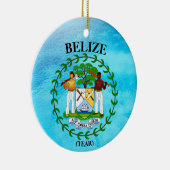 Belize Vacation Weihnachts-Keramik Ornament (Rechts)