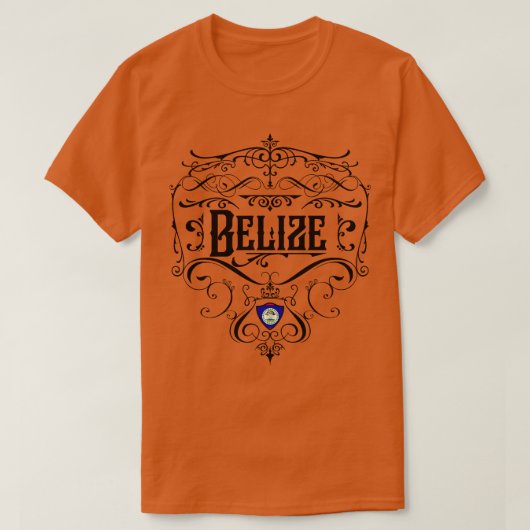 Belize Vintag Design 2 T-Shirt (Design vorne)