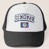 Belize Vintag Flag Truckerkappe (Vorderseite)