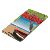 Belize Vintage Urlaubsplaner Magnet (Linke Seite)