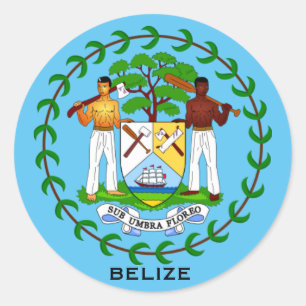 Belize-Wappen Aufkleber