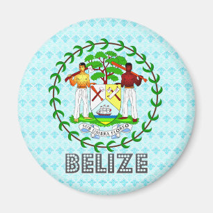 Belize-Wappen Magnet