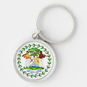 Belize-Wappen Schlüsselanhänger