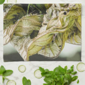 Belize Wildlife: Olive Euphonia Bird Fotografy Geschirrtuch (Gefaltet)