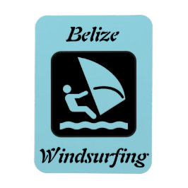 Belize Windsurfing (Glover's Reef Atoll) Magnet