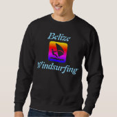 Belize Windsurfing Rainbow (Long Caye) Sweatshirt (Vorderseite)