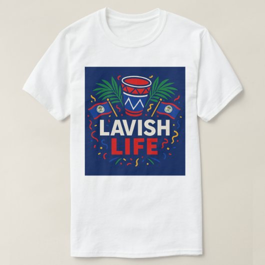Belizean Carnival Edition Lavish Shirt (Design vorne)