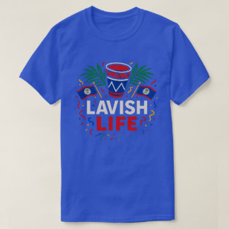 Belizean Carnival Edition Luxuriöses Hemd T-Shirt