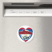 Belizean Girl Magnet (In Situ (Geschirrspüler))