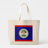 Belizeans Wine Reusable Together Tote Bag Purse Jumbo Stoffbeutel (Rückseite)