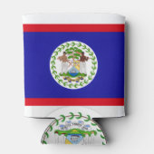 Belizeans Wine Together Koozie Can Cooler Sleeve Dosenkühler (Rückseite)