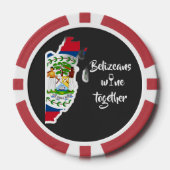 Belizeans Wine Together Poker Chips (Vorderseite)