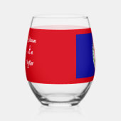Belizeans Wine Together Weinglas Ohne Stiel (Links)