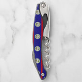 Belizianische Flagge Kellnermesser (Rückseite)