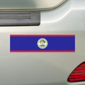 Belizische Flagge Autoaufkleber (Auf Auto)