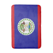 Belizische Flagge Badematte (Vorderseite Vertikal)