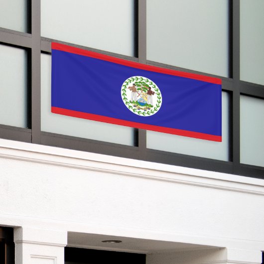Belizische Flagge Banner (Äußeres Gebäude)