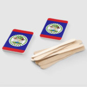 Belizische Flagge Fächer (Non-assembled)