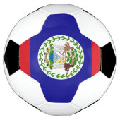 Belizische Flagge Fußball (Gedreht)