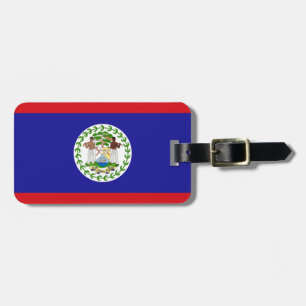 Belizische Flagge Gepäckanhänger