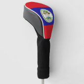 Belizische Flagge Golf Headcover (angewinkelt)