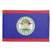 Belizische Flagge Kissenbezug (Rückseite)