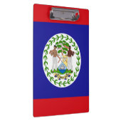 Belizische Flagge Klemmbrett (Rechts)