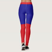 Belizische Flagge Leggings (Rückseite)