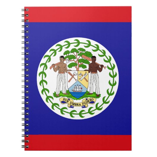 Belizische Flagge Notizblock (Vorderseite)