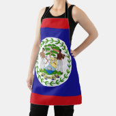 Belizische Flagge Schürze (InSitu)