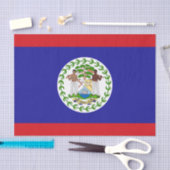 Belizische Flagge Seidenpapier (Handwerk)