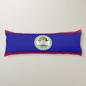 Belizische Flagge Seitenschläferkissen (Vorderseite)